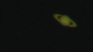 3° video del passaggio di Saturno col mio telescopio e webcam [upl. by Gisser]