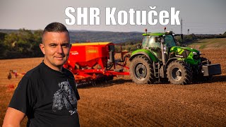 Sejba repky olejnej 🌱 SHR Kotuček [upl. by Alegnatal]