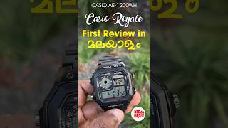 Casio AE1200WH Casio Royale shorts casio watch [upl. by Yelloh]