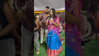 jaru mitaya song singer Nirmala rathod Live Singing at karkhana Dinesh Palarambandi Procession 2024 [upl. by Maitilde992]