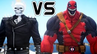 GHOST RIDER VS VENOMPOOL  EPIC BATTLE [upl. by Chappell757]