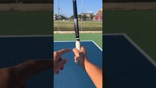 Should you adjust your grip midpoint 🤔 pickleball pickleballtips shorts [upl. by Ferrick525]