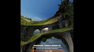 NVIDIA CANVAS AI 360° Panorama preview on PICO 4 VR HEADSET [upl. by Adneral]