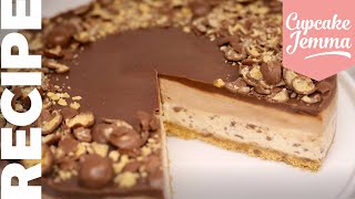 Malteser Cheesecake Recipe amp Tutorial  Cupcake Jemma [upl. by Nuli]