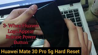 Huawei Mate 30 pro hard reset  Recovery Mode [upl. by Eceela95]