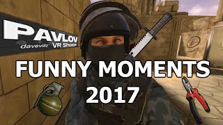 Pavlov VR  Funny moments Compilation [upl. by Enimrej476]