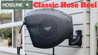 Hoselink Classic Retractable Hose Reel for my Veggie Garden  How to Install Hoselink Hose Reel [upl. by Ssor77]