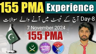 155 PMA Long Course Academic Test Experience 7 Nov 2024  Day8 [upl. by Anerdna386]