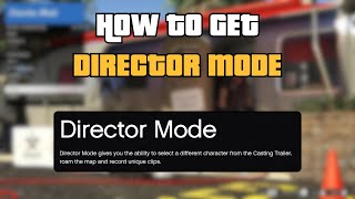 GTA 5 How To Get Director Mode Story Mode [upl. by Frierson]