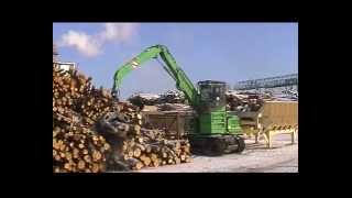 SENNEBOGEN  Timber Handling 723 Handling Maschine MobileHD [upl. by Boser]