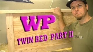 How to make a Twin Bed  Part II The Headboard [upl. by Hallutama20]