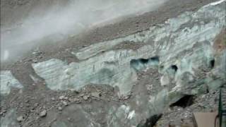 13 July 11 Mer de Glace Debris Flow [upl. by Zedekiah]