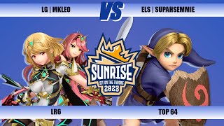 LG  MKLEO VS ELS  SUPAHSEMMIE  LR6 TOP 64  SUNRISE 2023 [upl. by Airres]