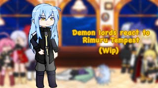 Demon lords react Rimuru tempests  Wip [upl. by Anits2]