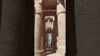 ♡ The Hypostyle Hall of Karnak Temple ♡ Egypt AncientEgypt Luxor travel tour tourguide [upl. by Ttergram888]