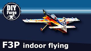 F3P competition  indoor flying 3D aerobatic [upl. by Eitac299]