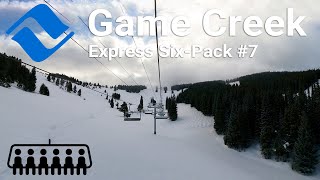 Vail  Game Creek Express 7 [upl. by Llorre319]