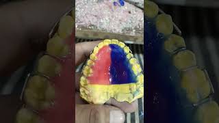 Removable Orthodontic Retainer Appliance Making By Haider 😁😁😁retainer [upl. by Kornher339]