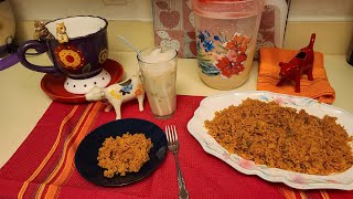 SpanishMexican RIce and Horchata de Fresa  Annes Recipe Box [upl. by Ashjian]