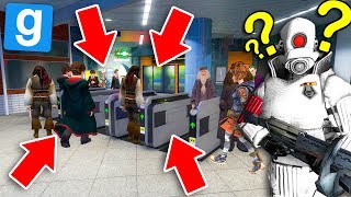 Gmod ITA  Nascondino nella metro  Indovinelli [upl. by Nonnelg]