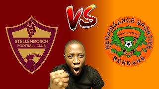 STELLENBOSCH VS RS BERKANE LIVESCORE CAF [upl. by Ciardap]