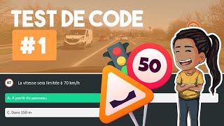 Test code de la route🚦Série 1  10 questions 🚗 [upl. by Ellehcor762]