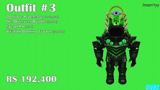 ROBLOX Dominus Praefectus Outfits  Rich Outfits  Icy YT [upl. by Selmore405]