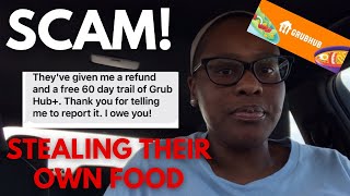 The NEW GrubHub ￼SCAM [upl. by Yelnik]