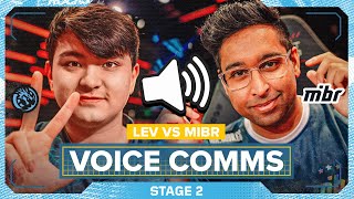 STARTING OFF STRONG  LEV vs MIBR Voice Comms  Stage 2  LEV C0M [upl. by Fidelis298]