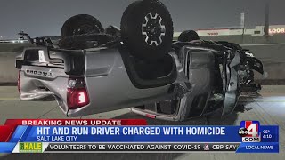 Man is charged with homicide after a hit and run accident kills a woman [upl. by Asiela373]