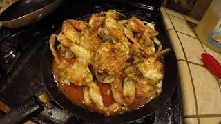 DUNGENESS CRAB CATCH amp COOK CRAB CURRY STYLE [upl. by Chappie]