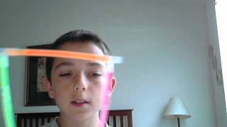 How To Make A Hat Out Of Glow Sticks [upl. by Buiron]