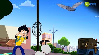 चिम्पू सिम्पु पकड़ेंगे एक Robotic Eagle  Chimpoo Simpoo  Comedy Cartoon  Zee Kids  Tv Show [upl. by Yrahk]