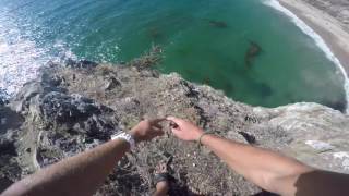 Man Survives Dangerous Cliff Jump [upl. by Yaeger435]