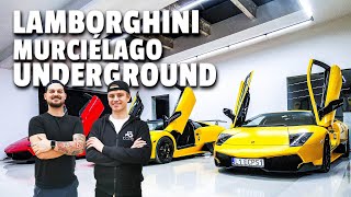 Lambroghini Murcielago SV TwinTurbo UNDERGROUND  wizyta w ECPS Group  Polski mechanik w Dubaju [upl. by Hodgkinson]