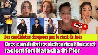 INES REG VS NATASHA ST PIER DES CANDIDATS CHOQUES RÉAGISSENT ET SOUTIENNENT LARGEMENT INES DALS [upl. by Curley562]