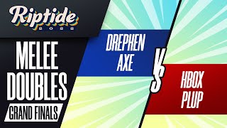 DrephenAxe vs PlupHBox  Melee Doubles Grand Finals  Riptide 2022 [upl. by Bloem]