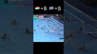 Hungary Vs Greece  Fukuoka World Aquatics Water Polo Finals 14  13 [upl. by Mikahs297]