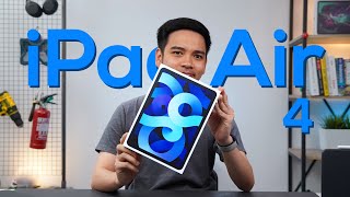 LEBIH MURAH TAPI LEBIH NGEBUT Unboxing Apple iPad Air 4 Indonesia [upl. by Eniarrol]