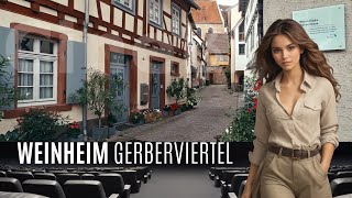 Weinheim Gerberbachviertel 4K [upl. by Jarrad]