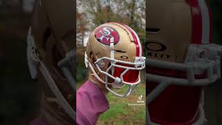 3D printed Brandon Aiyuk throwback Schutt F7 mini helmet build [upl. by Lehte41]