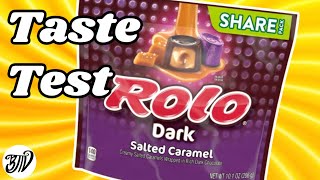 Dark Chocolate Salted Caramel Rolos  Taste Test Tuesday [upl. by Cleopatre]