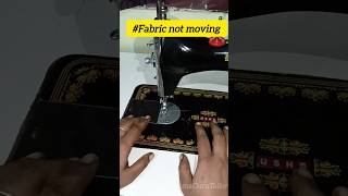 Tailoring machine fabric not moving problem repair sewing tailoringmachine tamil problem tips [upl. by Eseeryt]