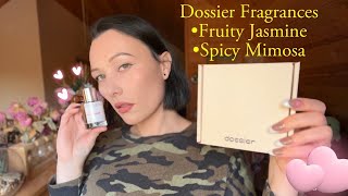 Dossier Fragrances Fruity Jasmine amp Spicy Mimosa [upl. by Kirsten297]