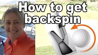 2 keys to getting backspin [upl. by Oman]