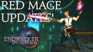 My thoughts on the Red Mage Endwalker Updates FFXIV Level 90 RDM Showcase [upl. by Atsyrk454]