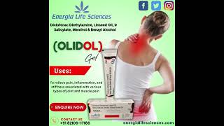 Olidol Gel Diclofenac Diethylamine Linseed Oil Methyl Salicylate Menthol amp Benzyl Alcohol Gel [upl. by Michelle545]