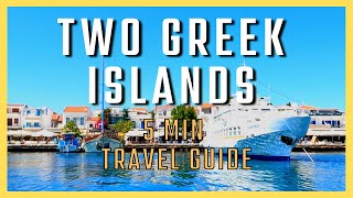 A Travel Guide to Visiting Skiathos or Skopelos  Comparison [upl. by Notsew]