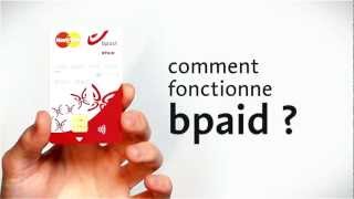 bpaid  carte de paiement prépayée de bpost  sécurité [upl. by Moreville]