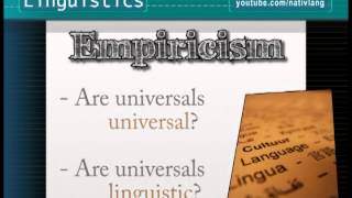 Language the NatureNurture Debate Nativism vs Empiricism  Linguistics 101 [upl. by Jacklyn515]